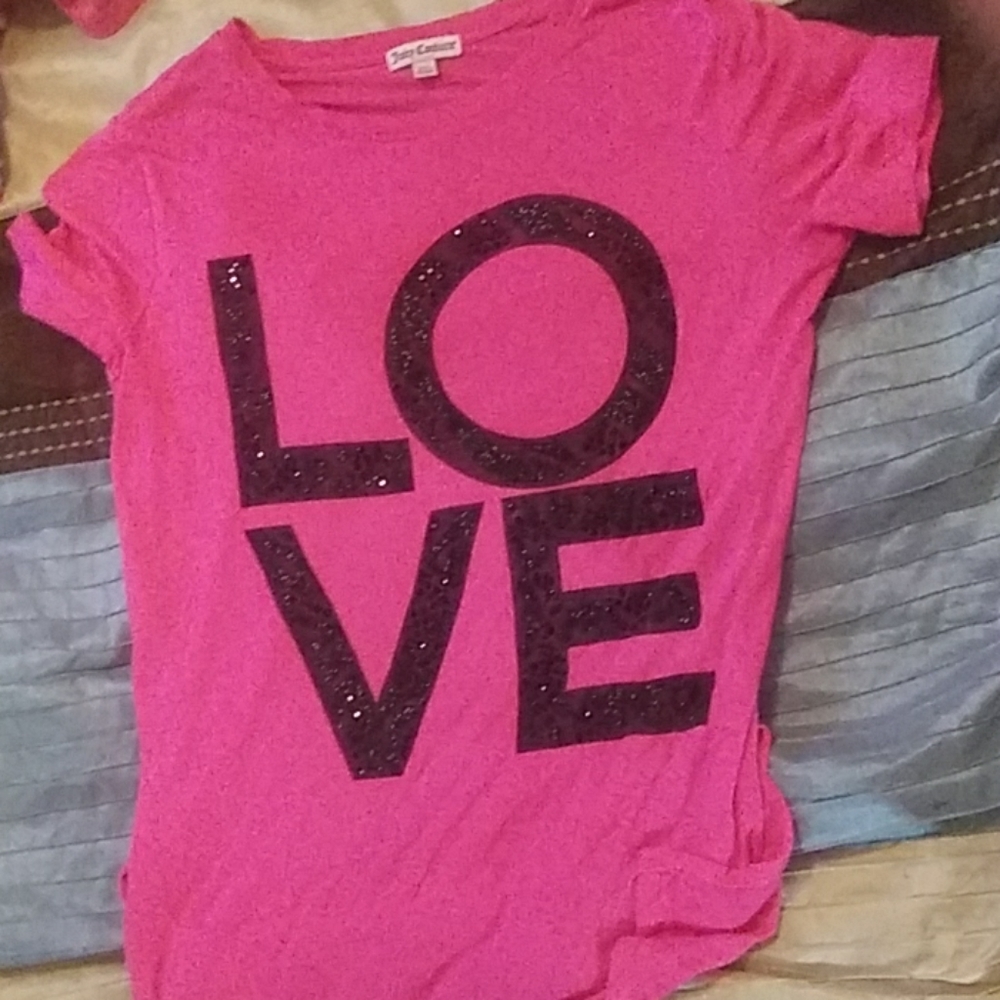 Juicy couture "LOVE" shirt